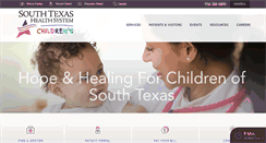 Desktop Screenshot of edinburgchildrenshospital.com